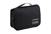 Freizeit & Reisen - Dunlop – Travel Toiletry Bag with Hanging Hook 25x20x10 cm - Black - 8711252572833_BLACK