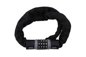 Fahrrad-Zubehör - Dunlop - Bicycle Lock with Combination Chain - Black - 8711252075594BLACK