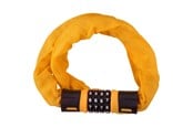 Fahrrad-Zubehör - Dunlop - Bicycle Lock with Combination Chain - Orange - 8711252075594YELLOW