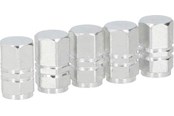 Auto-Zubehör - Dunlop - Valve caps - Silver - 8711252058269