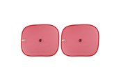 Auto-Zubehör - Dunlop - Sun visor for car side windows 36x44 cm 2 pcs - red - 8711252164564RED