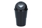 Auto-Zubehör - Dunlop - Car Trash Bin 400 ml 10x17 cm - Black - 8711252253374_BLACK