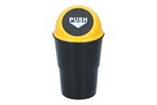 Auto-Zubehör - Dunlop - Car Trash Bin 400 ml 10x17 cm - Yellow / Black - 8711252253374_YELLOW