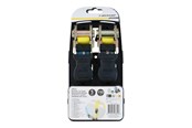 Auto-Zubehör - Dunlop - Ratchet Tie Down Strap with Locking Mechanism 5 m / 150 kg 2 pcs - 871125226844