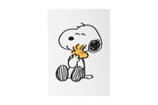 Utensilien zum Schreiben und Zeichnen - Snoopy - Plush notebook / notebook A5 from the Lazy Days collection - CTPA5009