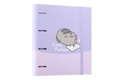 Briefordner und Ringmappen - Pusheen - A4 binder from the Moments collection - 4 rings elastic band - CAT0144