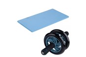 Sport & Fitness - Umbro - Dual-wheel ab roller with mat - Blue - 8711252268590_BLUE