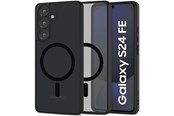 Handys - Cover & Cases - Tech-Protect MagMat MagSafe Case for Samsung Galaxy S24 FE - Black - 5906302371594