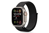 Smartwatch - Accessories - Tech-Protect Nylon Strap for Apple Watch 44 / 45 / 46 / 49 mm - Black - 5906302370764