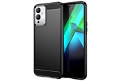 Handys - Cover & Cases - Hurtel Carbon Case Case for Infinix Note 12i Flexible Silicone Carbon Cover Black - 9145576275405