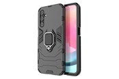 Handys - Cover & Cases - Hurtel Ring Armor Case for Samsung Galaxy A24 4G Armored Cover Magnetic Holder Ring Black - 9145576277638