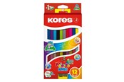 Utensilien zum Schreiben und Zeichnen - Kores - Kolores - Jumbo Dou 12 Coloured Pencils - 793252