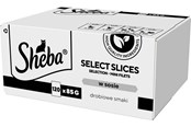 Katzen - Sheba Select Slices Poultry flavors - wet cat food - 120 x 85g - 4770608265571