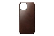 Handys - Cover & Cases - Nomad Modern Leather Case - iPhone 15 | Rustic Brown | Horween - NM01607885
