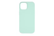 Handys - Cover & Cases - Pomologic CoverCase Silicone iPhone 15 Turquoise W/Magsafe - POM-IPCCS15MS-705
