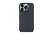 Handys - Cover & Cases - Decoded Leather Backcover for iPhone 16 Pro Navy - D25IPO16PBC1NY