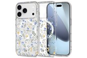 Handys - Cover & Cases - Tech-Protect FlexAir MagSafe Case for iPhone 17 Pro Max - Daisies with Leaves - 5906302319602