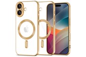 Handys - Cover & Cases - Tech-Protect MagFlex MagSafe Case for iPhone 17 - Clear Gold - 5906302319695