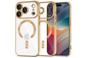 Handys - Cover & Cases - Tech-Protect MagFlex MagSafe Case for iPhone 17 Pro - Clear Gold - 5906302319718