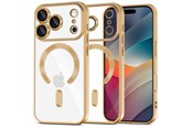 Handys - Cover & Cases - Tech-Protect MagFlex MagSafe Case for iPhone 17 Pro Max - Clear Gold - 5906302319725
