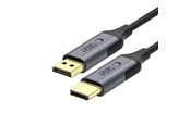 Display Kabel - Tech-Protect UltraBoost DisplayPort to DisplayPort 1.4 4K 60Hz 2m Cable - Black - 5906302321803