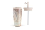 Küchenzubehör - Burga Serene Sunset - Travel Mug 500ml with Flap & Straw Set - 950324