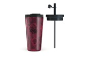 Küchenzubehör - Burga Femme Fatale - Travel Mug 500ml with Flap & Straw Set - 950400