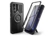 Handys - Cover & Cases - Tech-Protect Kevlar MagSafe+ Case for Samsung Galaxy S25 - Black - 5906302322107