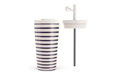 Küchenzubehör - Burga Old Money - Travel Mug 500ml with Flap & Straw Set - 950468