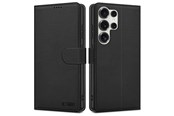 Handys - Cover & Cases - Tech-Protect Wallet Case for Samsung Galaxy S25 Ultra - Black - 5906302322404
