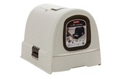 Katzen - Curver Cat litter box - cream/brown - 198849