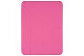 Tablets - Cover & Case - Pomologic - BookFold Clear for iPad Air 13 M2/M3/M4 Clear/Pink - POM-CLOCA129-207