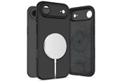 Handys - Cover & Cases - Tech-Protect  Silicone MagSafe Case for iPhone 17 Air - Black - 5906302330140