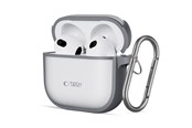 Handys - Cover & Cases - Tech-Protect Slim Hook Case for AirPods 4 - Gray - 5906302370269