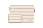 Taschen - Tech-Protect Puffy Laptop Bag 15-16 - Beige - 5906302375295