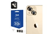 Handys - Anderes Zubehör - 3mk Camera Glass for iPhone 14 9H for Lens Protection Pro Series Lens - Gold - 5903108484084