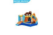 Spiele im Freien - Doctor Dolphin Honey Bear Hüpfburg inkl. 450 watt Gebläse - 72069B