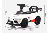 Rutscherautos und Laufräder - Toyota Supra GT4 Rutschauto mit Musik - 6951417