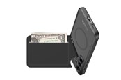 Handys - Anderes Zubehör - Dux Ducis Rafi II Case for Samsung Galaxy S25 with Stand and Wallet - Black - 6971824161250