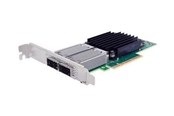 Netzwerkadapter (Netzkarte, Druckserver, u.s.w.) - Dell Nvidia ConnectX-6 DX - network adapter - PCIe - 100 Gigabit QSFP56 x 2 - 540-BFLM