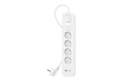 Stromkabel (Extern) - Belkin Connect - surge protector - with USB-C and USB-A ports - SRB001VF2M-V2