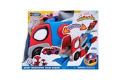 Spielzeugauto - Spidey and His Amazing Friends Spidey Amazing Metals Transforming Hauler Raceway - SNF0428