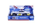 Spielzeugauto - Impulse Toys Politibil dansk m/pullback die-cast 11cm 1:36 - 5010042A