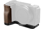 Kameras und Objektivzubehör - SmallRig 4864 L-Shape Mount Plate with Wooden Handle for Sony ZV-E10 II - 4864