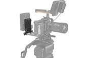 Kameras und Objektivzubehör - SmallRig 3498 Battery Adapter Plate V-Mount (Basic Version) with Dual Rod Clamp - 3498