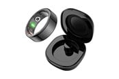 Smart Ring - Colmi R02 Smart Ring Size 10 19.8mm with Charging Case - Black - R02 Black 10 (case)