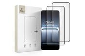Handys - Schutzfolie - Tech-Protect Glass Fit+ 2-pack Tempered Glass for OnePlus Nord 5 - Black - 5906302330812