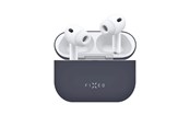 Handys - Anderes Zubehör - FIXED Silky Silicone case for Apple AirPods Pro 3 Blue - FIXSIL-1629-BL