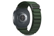 Smartwatch - Accessories - Tech-Protect Nylon Stripe Strap for Samsung Galaxy Watch 40 / 44 / 46 mm - Green - 5906302331284