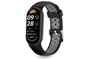 Smartwatch - Accessories - Tech-Protect IconBand Air Strap for Xiaomi Smart Band 8 / 9 / 10 / NFC - Black & Gray - 5906302331338
